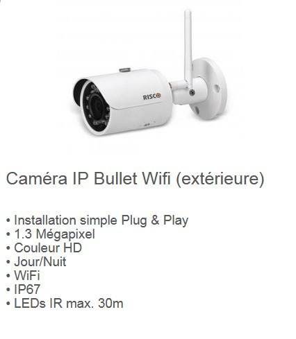 Caméra IP Bullet Wifi - Système D'Tech - Spécialiste Systèmes Électroniques de Sécurité en Alsace